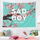 Рубашка Vaporwave, Аризона, холодный чай, эстетический гобелен, искусство, настенные подвесные гобелены для гостиной, искусственный Декор