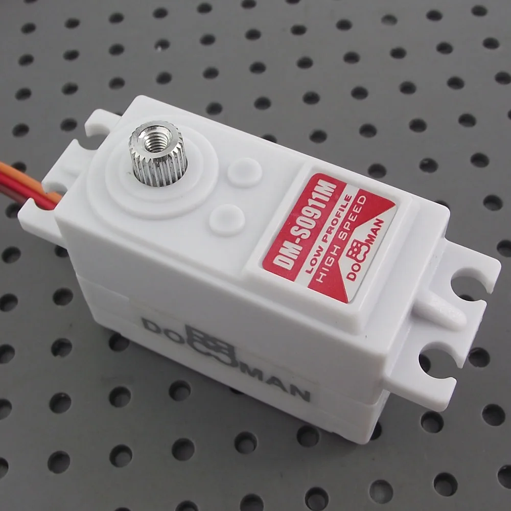 4 шт./лот Φ 42g/0 12 s/7kg.cm DOMAN RC металлическая Шестерня цифровой низкопрофильный