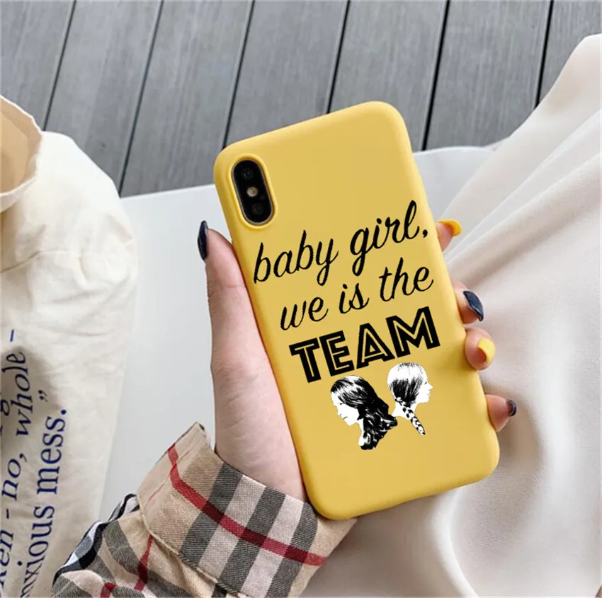 Team wayhaught v1 baby girl we IS the team чехол для iPhone X 7 Plus силиконовый телефона 6S 8 XS Max|Бамперы| |