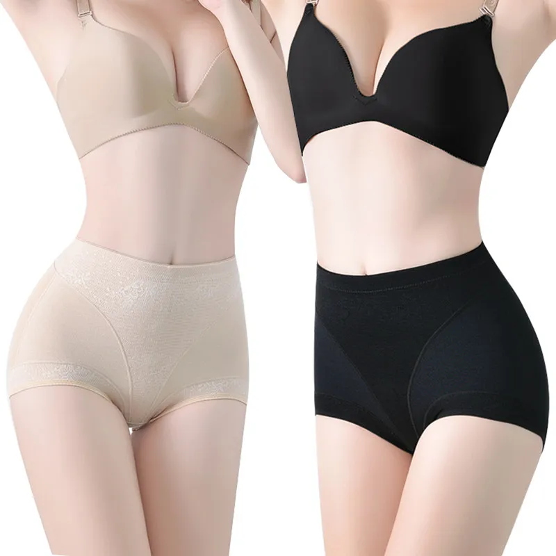 

Breathable Seamless Ladies Shapewear Briefs Mid Waist Women Body Shaper Panties
