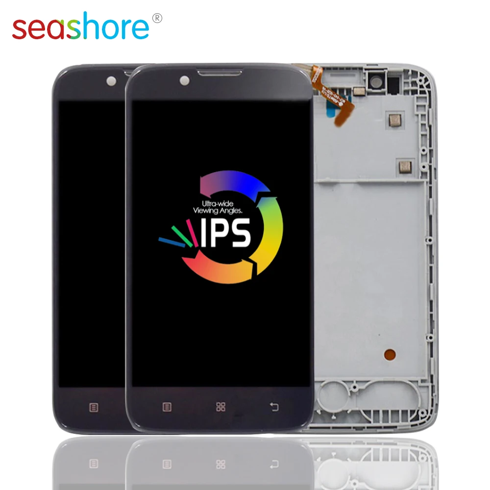 4 5 &quotОригинальный сенсорный ЖК-экран для LENOVO A328 дигитайзер в сборе Lenovo дисплей с