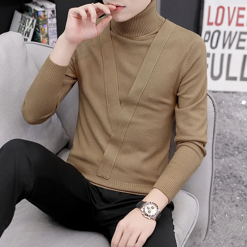 2019 кашемировый мужской свитер мужские Рождественские свитера с длинным рукавом