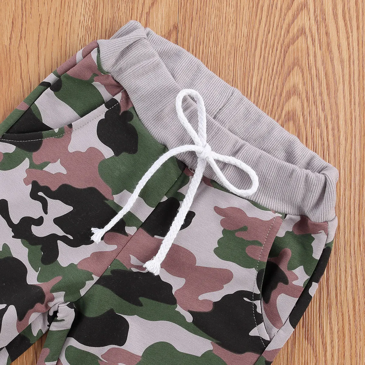 

2020 Fashion Baby Boys Long Sleeve Tops + Trousers Mama's Boy Camouflage Printed Spring Fall Clothing Sets For Kids Boys 0-3T