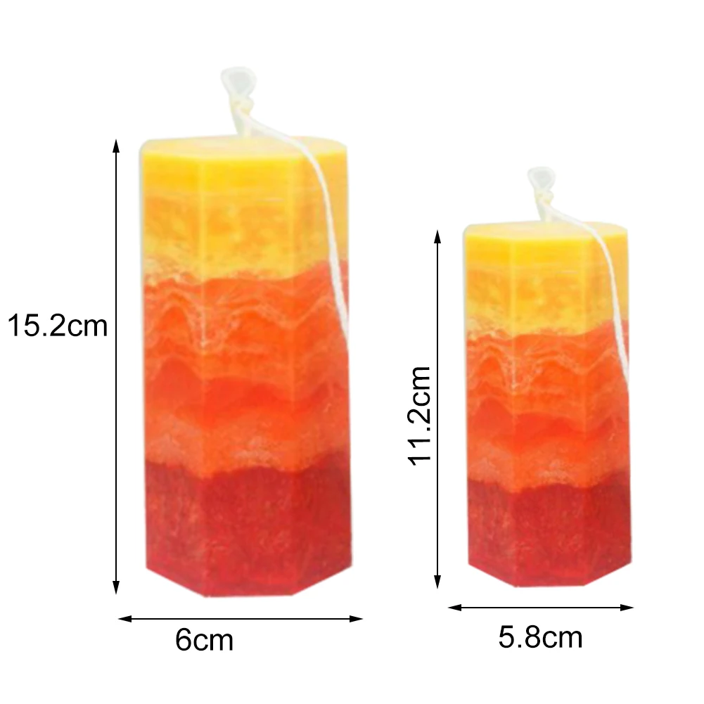 Набор форм для свечей сделай сам Пластиковая форма в форме цилиндра ручной