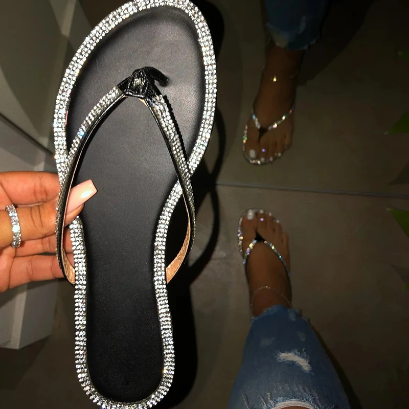 Новинка Удобные летние на открытом воздухе плоской подошве Шлепанцы Модная