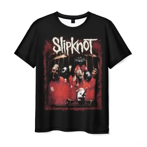 Мужская футболка 3D Slipknot |