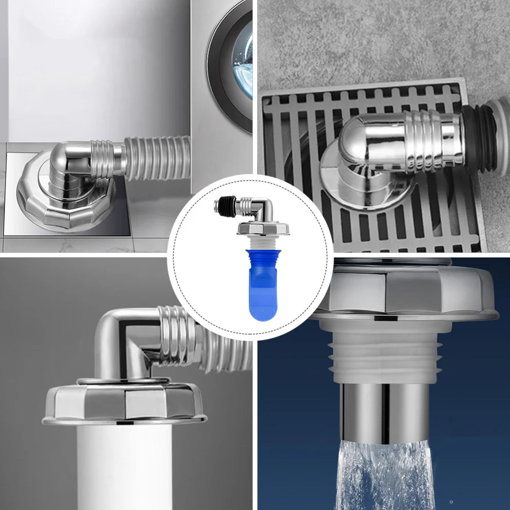 

1 Set Washing Machine Floor Drain Kit Sewer Pipe Connector Floor Cover