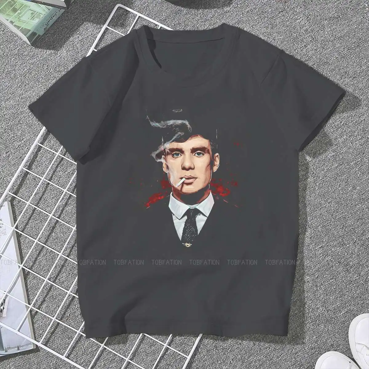 

Shelby Essential Feminine Shirts Peaky Blinders Oversized T-shirt Harajuku Vintage Female Blusas