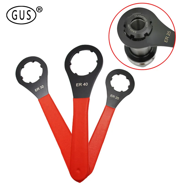Цанговый ключ Зажимной патрон гаечный ER8 ER11 ER16 ER20 ER25UM ER32UM ER40UM ISO20 ISO25 APU для