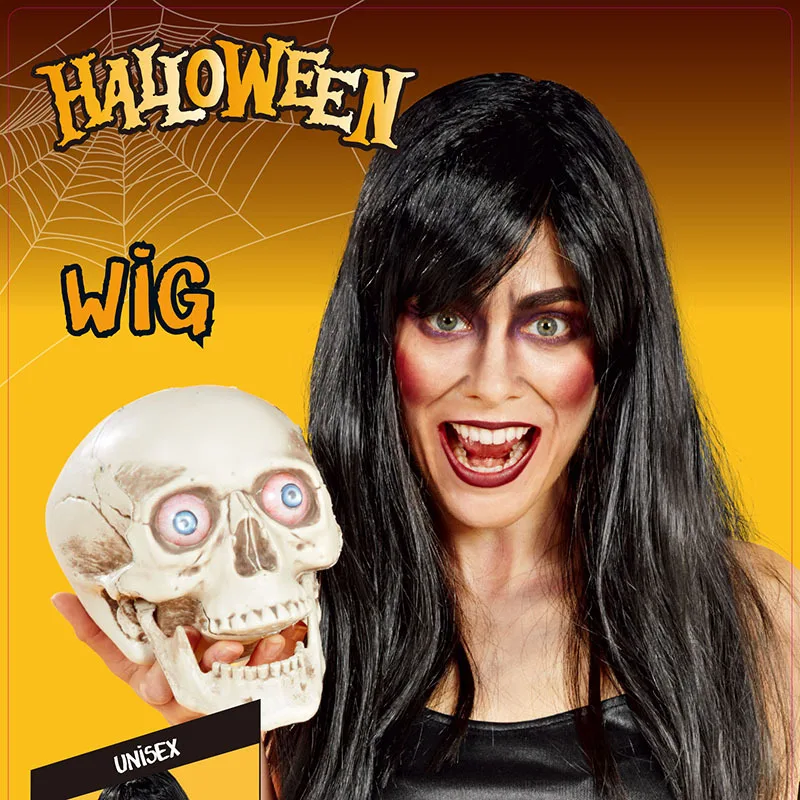 Реквизит для страшвечерние НКИ на Хэллоуин парик клоуна прическа ведьмы