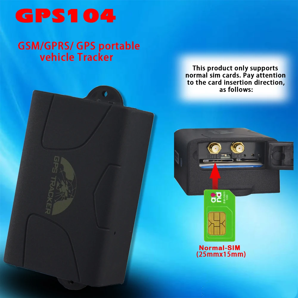 Многофункциональные часы Глобальная система позиционирования GPS трекер GPS104