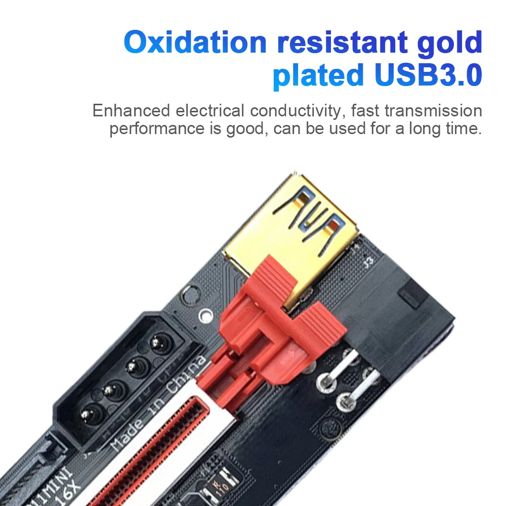 Переходник PCIE внешний USB 3.0 PCI-E Райзер адаптер X16 светодиодный светильник кой PCI