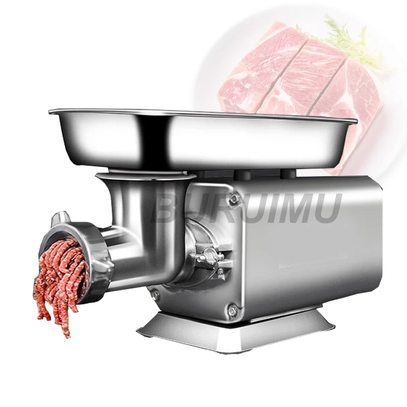 

Auto Mincing Machine Meat Grinder 220V Sausage Stuffer Mincer Stainless Steel Food Processor Kitchen Electric Chopper