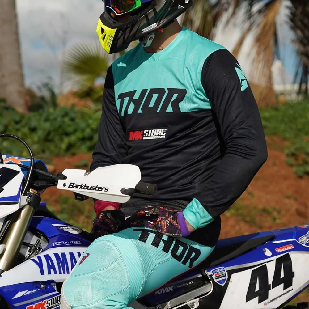 PULSE AIR мотокросса Джерси и брюки Топ ATV BMX Moto gear Набор ATV Джерси комплект мотоциклетная одежда MX Combo