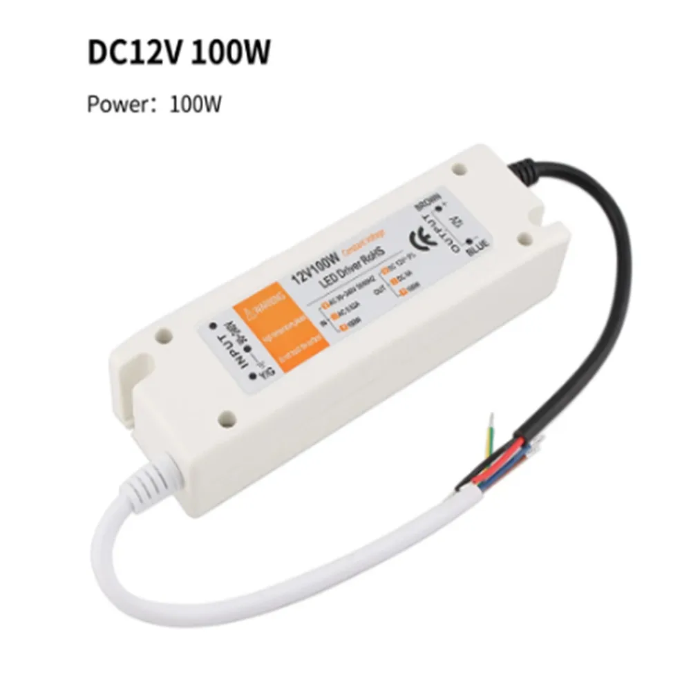 LED Transformer Driver Power Supply Adapter 12V 18W 28W 48W 72W 100W Lighting AC DC 220V TO | Лампы и освещение