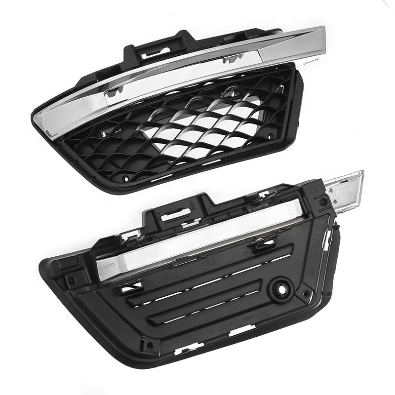 

MagicKit Left Daytime Running Light Fog Lamp Grill Cover For Mercedes-Benz C63 AMG 11-14