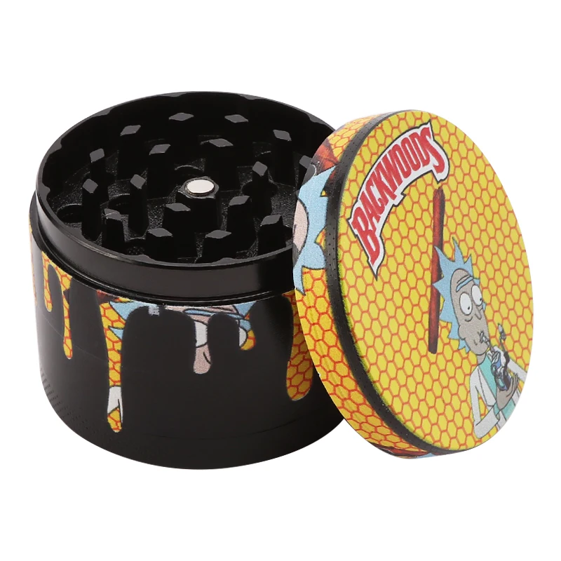 4 слоя металлического травяной дым измельчители травы измельчитель табака