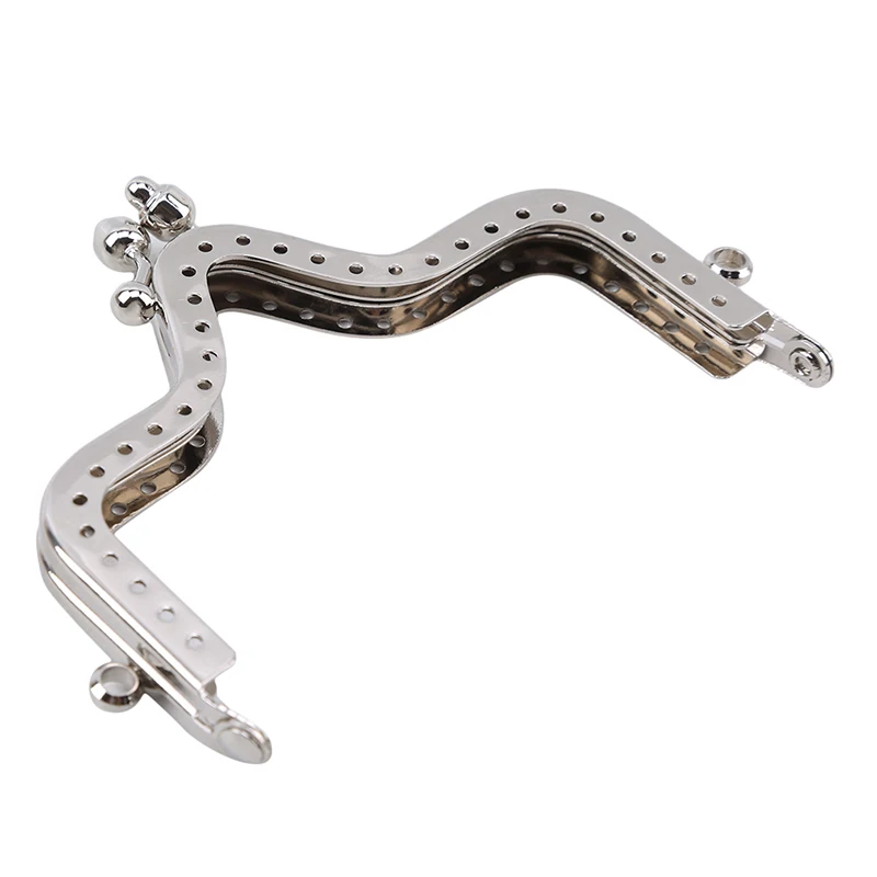 Золотой серебряный цвет металлический кошелек рамка ручная работа ткань сделай