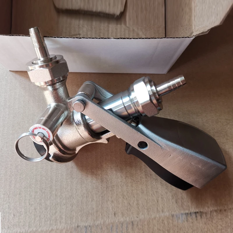 Homebrew пивной бочонок система "S" муфта кран "S" бочонок муфта с предохранительным клапаном бар аксессуары кега для домашнего пивоварения муфта