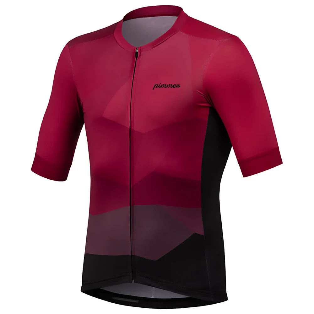 Джерси Майо ciclismo hombre 2020 Лето PIMMER Pro Велоспорт короткий рукав forma цветная