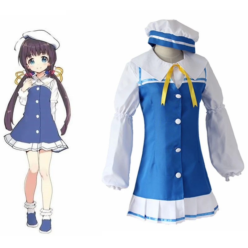 

Ryuuou No Oshigoto! Костюмы для косплея Hinatsuru Ai, Студенческая форма