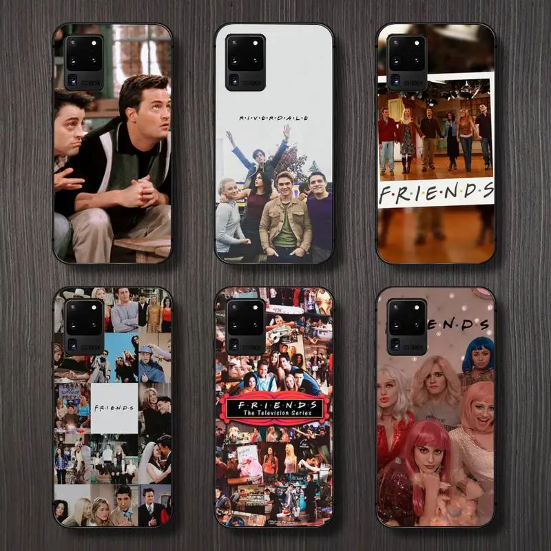 

Friends TV Show Characters Phone Case For Samsung A32 A51 A52 A71 A50 A12 A21S S10 S20 S21 Plus Fe Ultra