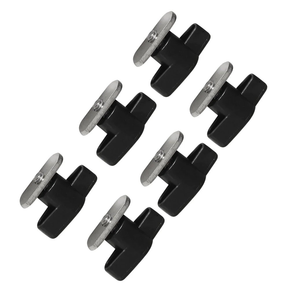 6 винтов из нержавеющей стали с гайками для Каяка/рейки|Гребные лодки| |