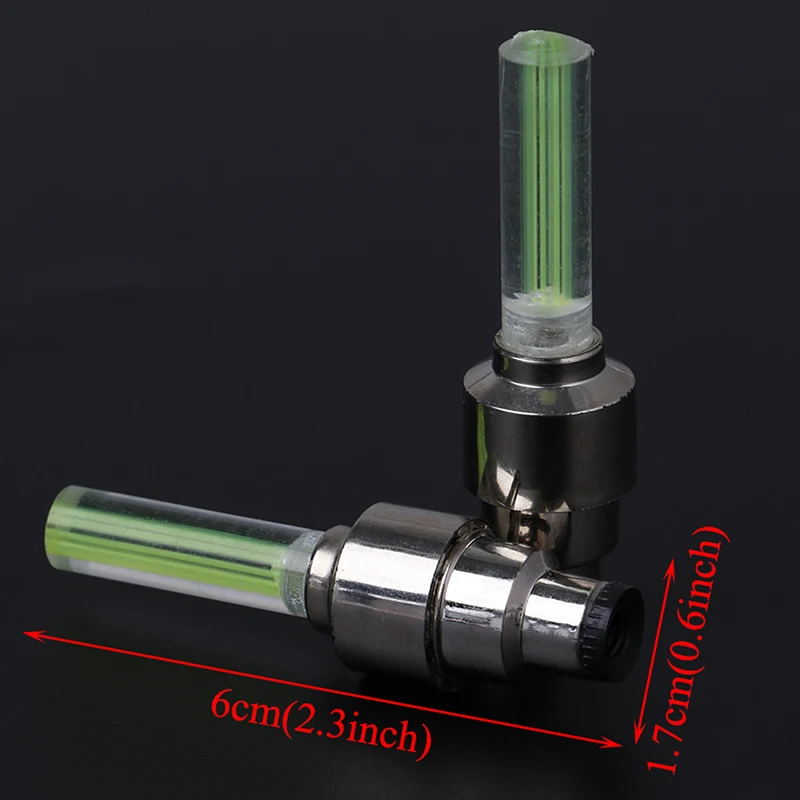 2 шт. велосипедный автомобиль мотоцикл колесо шины клапан колпачок вспышка