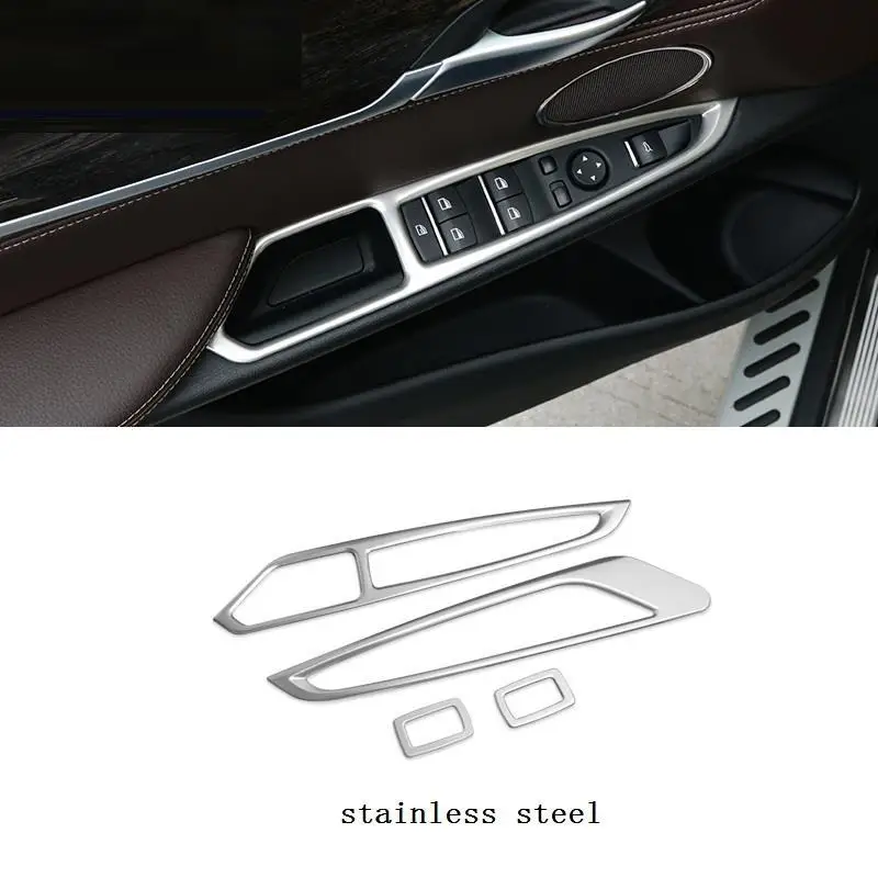 Автомобильная оконная кнопка декоративные автомобильные хромированные