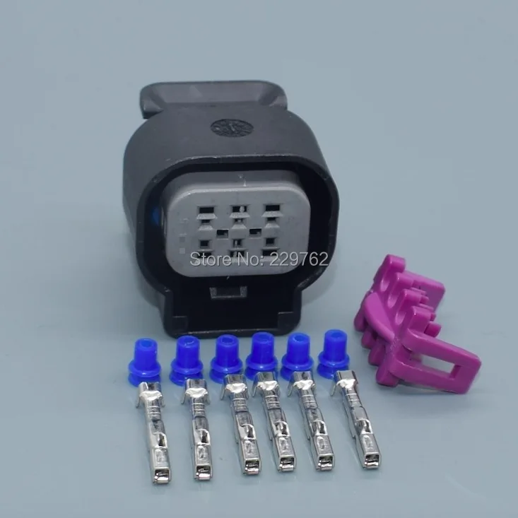 Shhworld 6 Pin 15355297 15418498 автомобильный водонепроницаемый Женский Разъем VE дроссельной