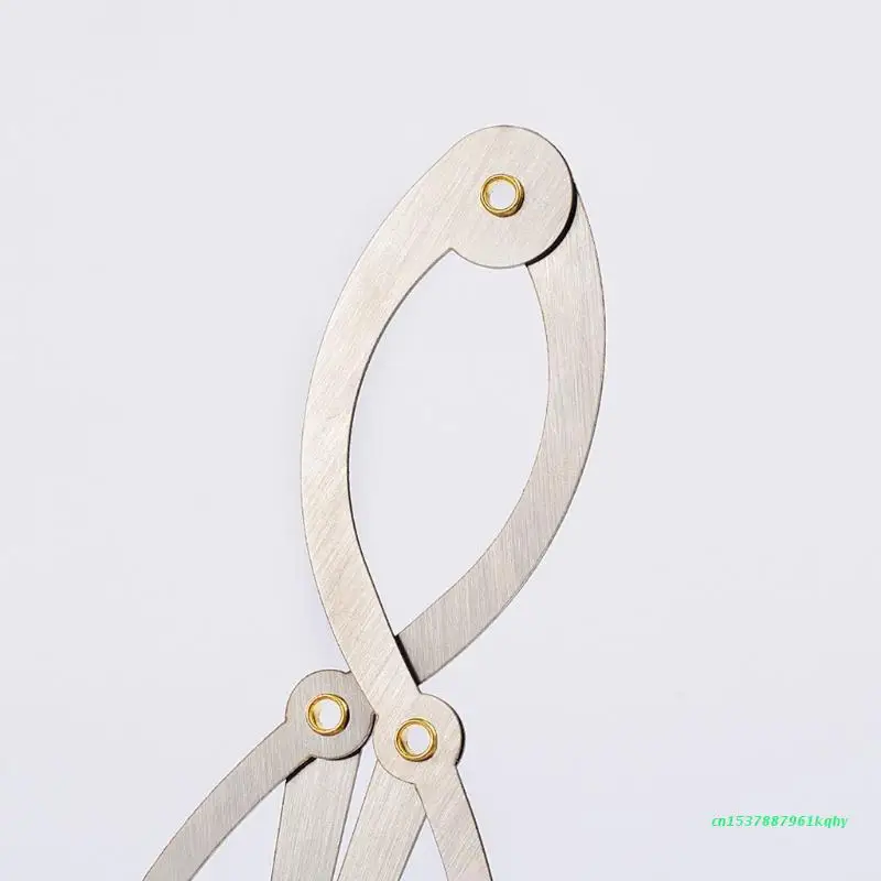 

Golden Mean Calipers with Case Higher Quality Ratio Caliper Three-point Positioning Balance Caliper for Eyebrow Tattoos 583B