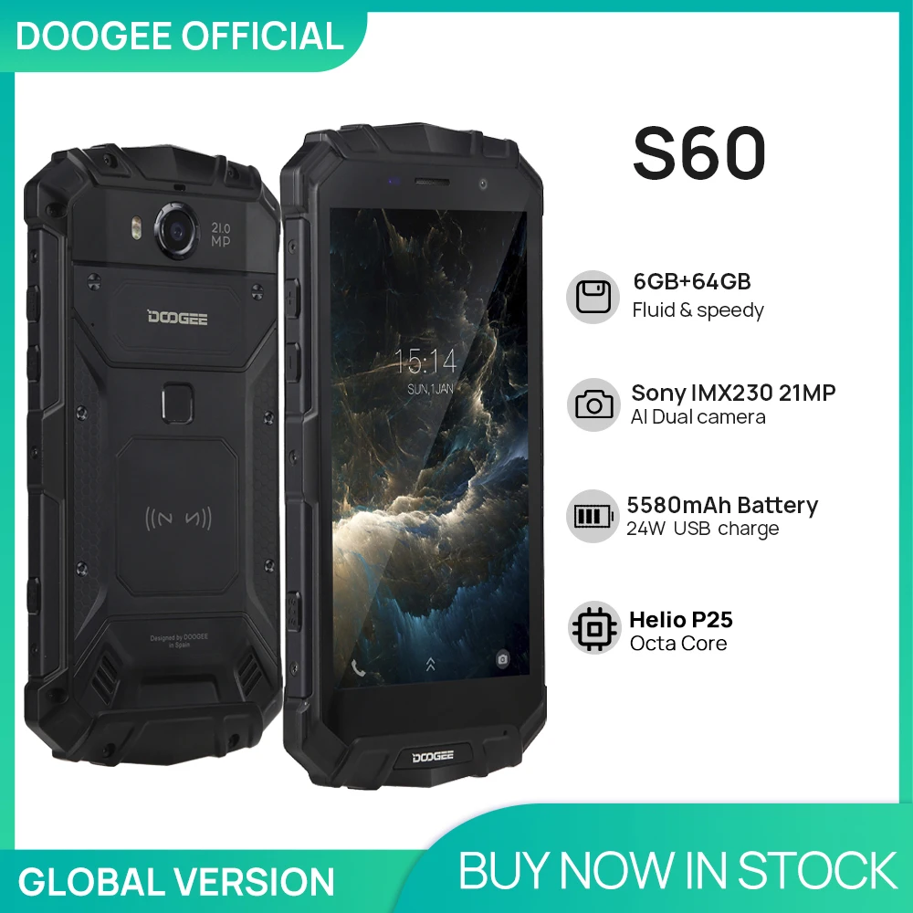 Смартфон DOOGEE S60 6+64ГБ|Смартфоны| |