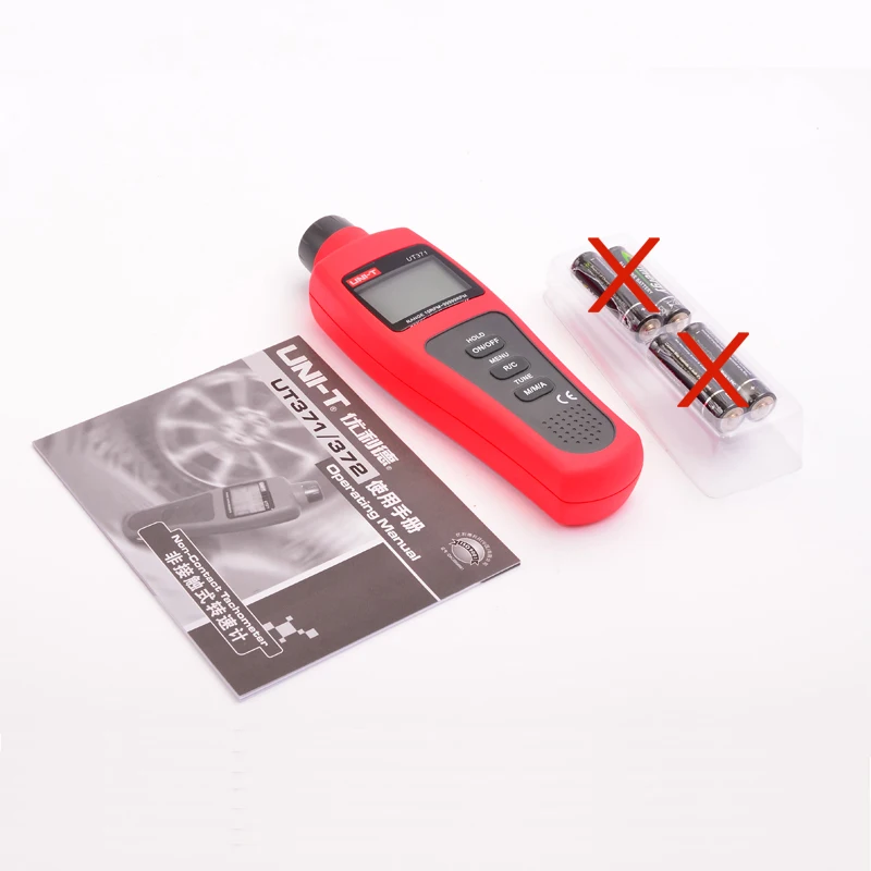 UNI-T UT371 non-contact tachometer photoelectric low voltage display automatic shutdown | Инструменты