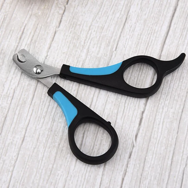 Кошка собака кусачки для ногтей Нержавеющая сталь кормящих резак ног коготь