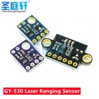 VL53L0X время полета (ToF), датчик лазерного диапазона для разрыва, 940 нм,  I2C IIC, модуль лазерного расстояния