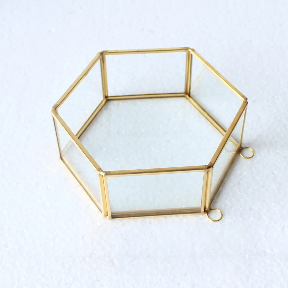 Классическое геометрическое стекло Террариум настенный парниковый цветок