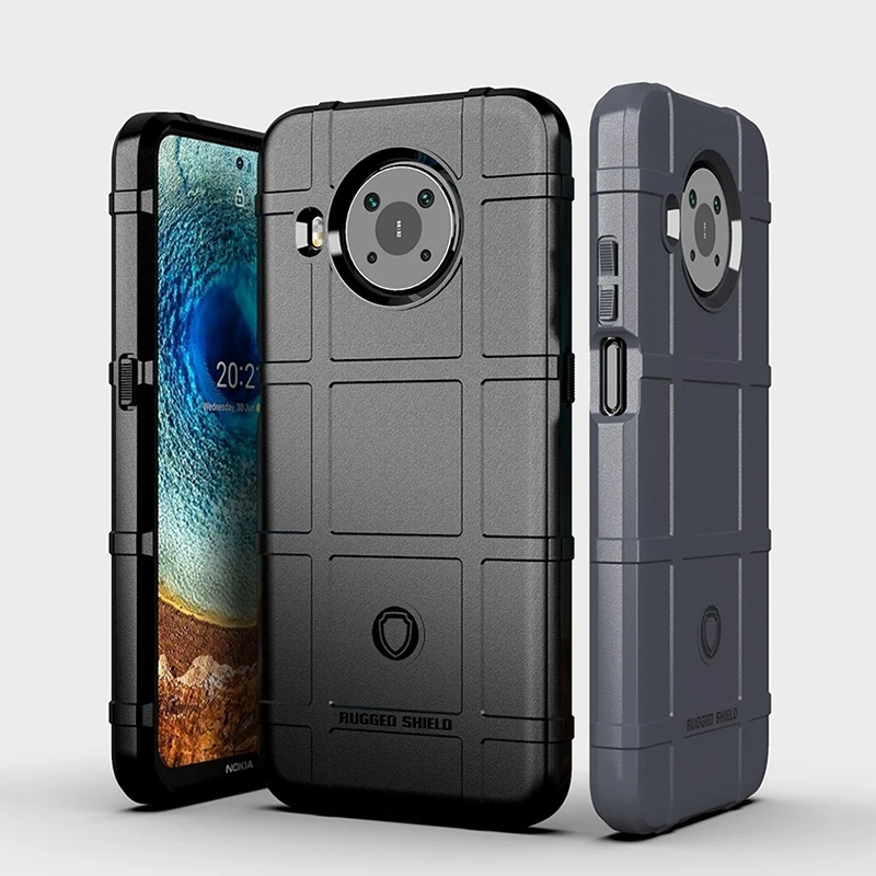 Чехлы для Nokia X10 X20 G10 G20 жесткий защитный противоударный задний Чехол полная