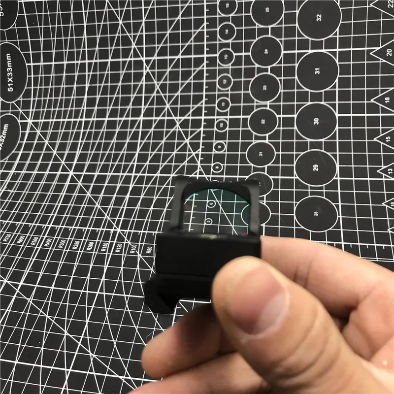 Коллиматор с красной точкой Mini RMR прицел для отражения винтовки подходит планки