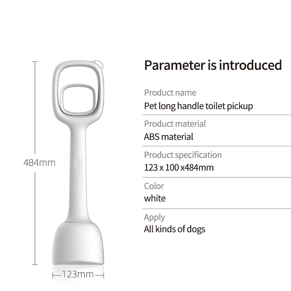 Длинный мешок для туалета с ручкой домашних животных зажим пикапа собачий