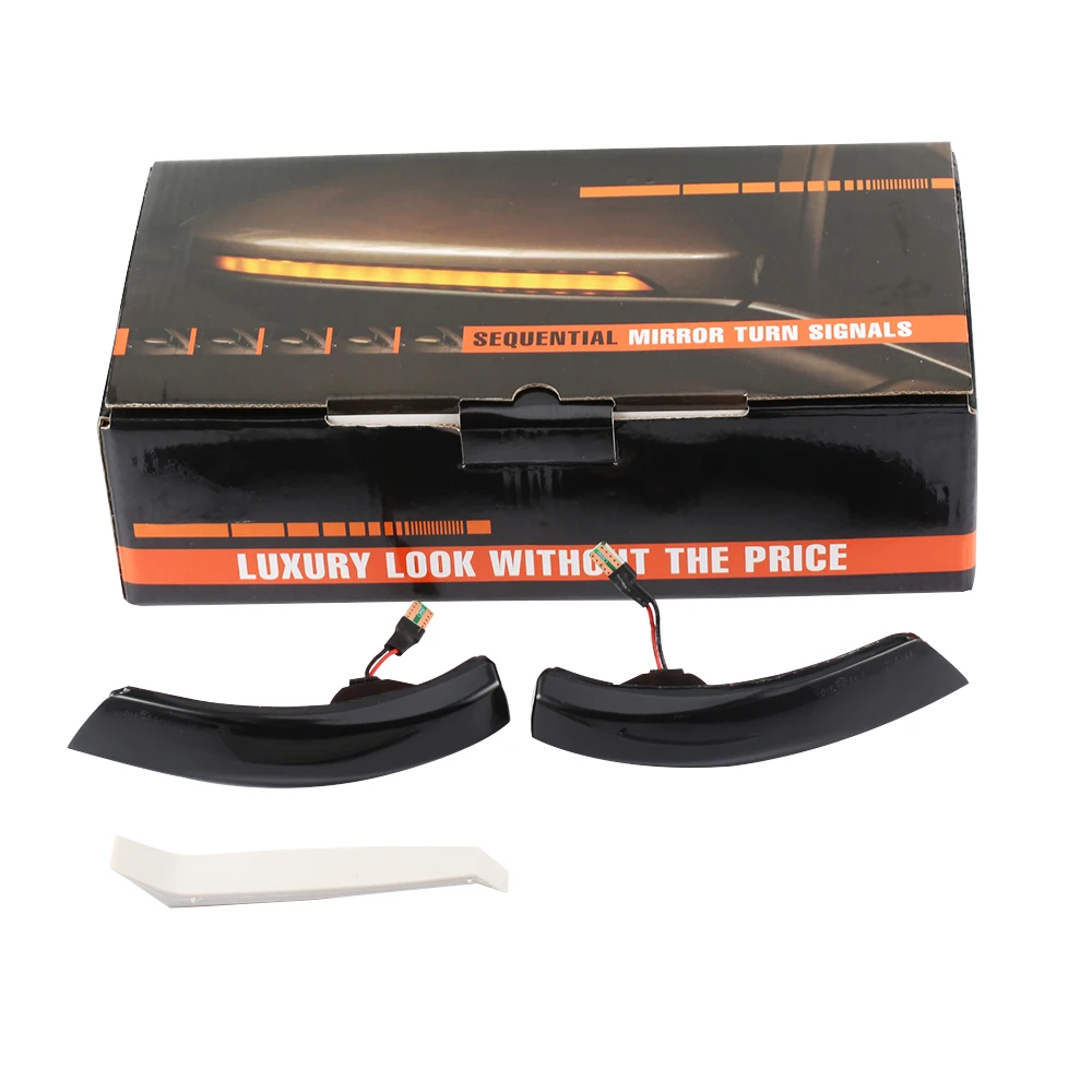 2 шт. динамический сторона боковое зеркало светильник индикатор для Ford Focus MK2 MK3 2012