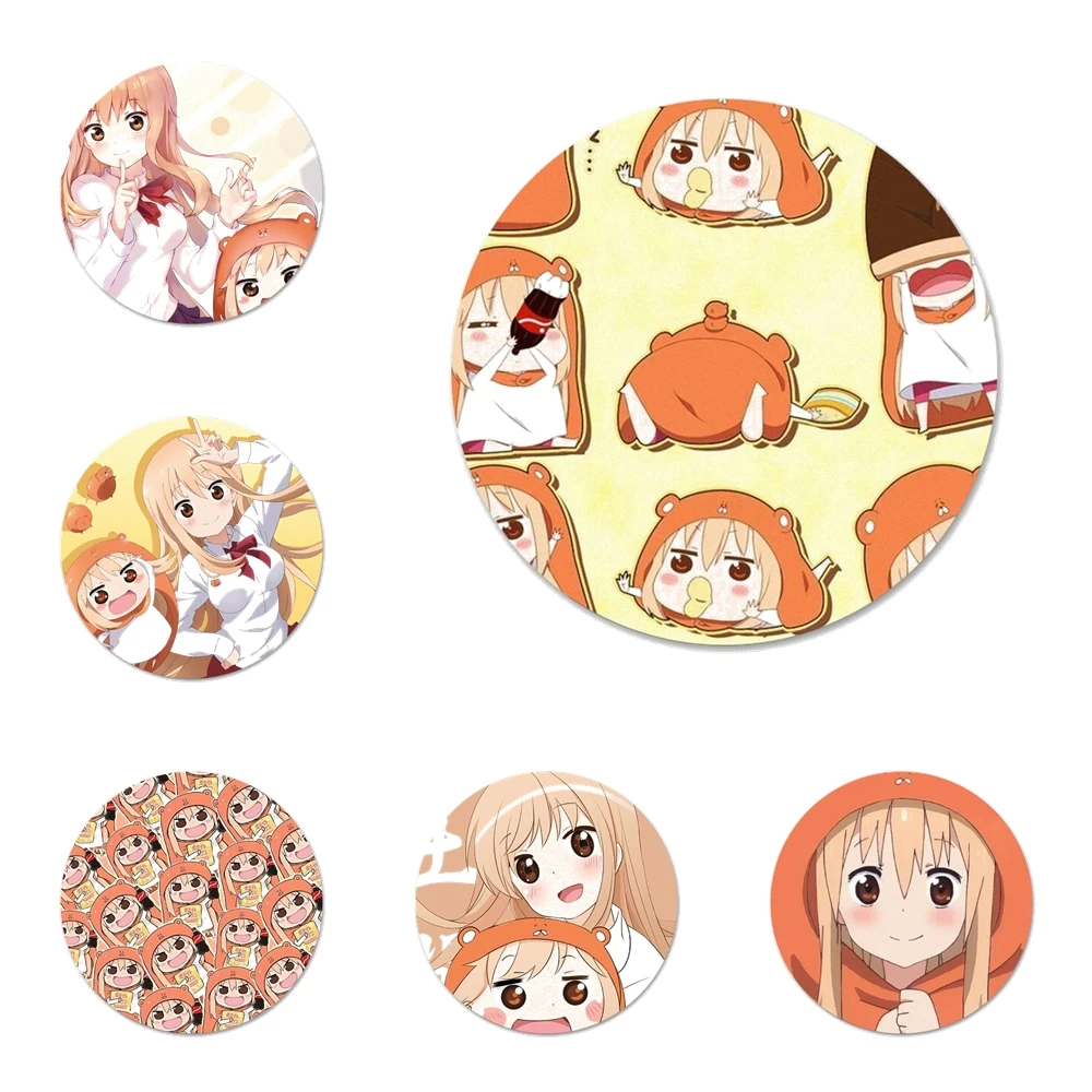 58mm cute Umaru chan Anime Doma Umaru Refrigerator Magnet Bottle Opener Beer Coke Sue Bottle Opener