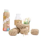 Веревка джутовая, 1,5 мм, натуральный цвет, 30 м