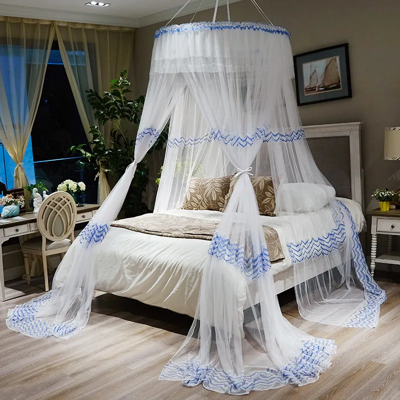 Verkaufen Sommer Neue Jurte Kuppel Moskito Netz Prinzessin Hause Decke 1,8 M Bett Freies-montage Zelt 2,0x2,2 Vorhänge Bett Wohnkultur