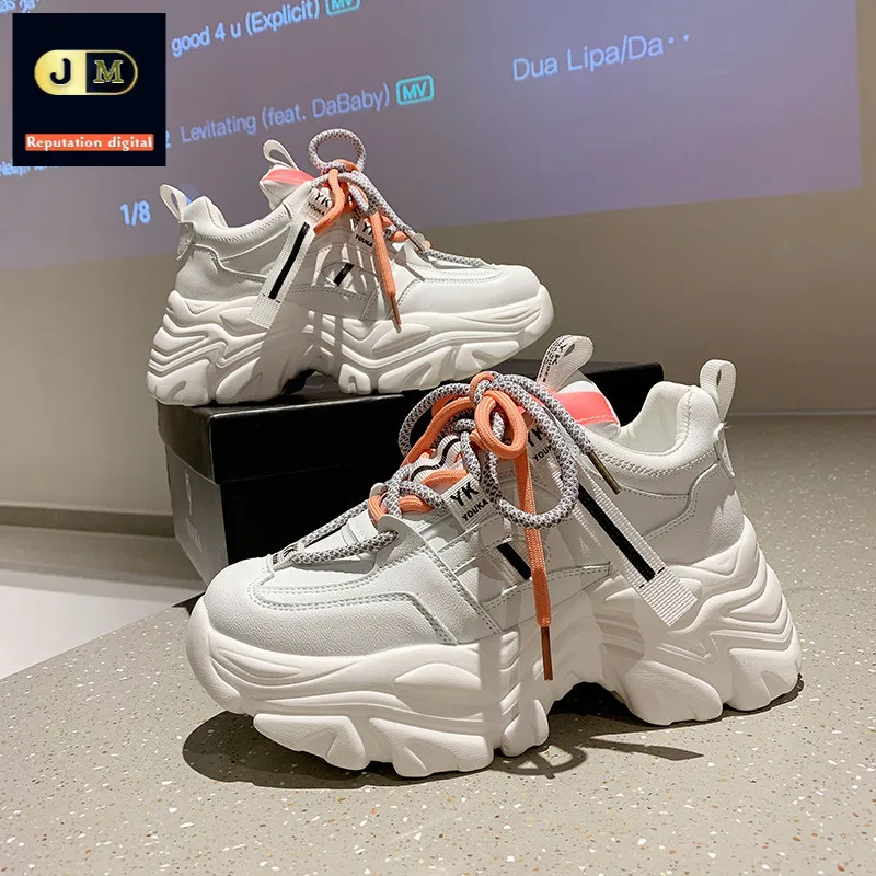 

Sneakers Women Shoes Fashion Thick Sole Casual Breathable Sport Ladies Trainer Designer Platform Sneakers Women Zapatillas Mujer