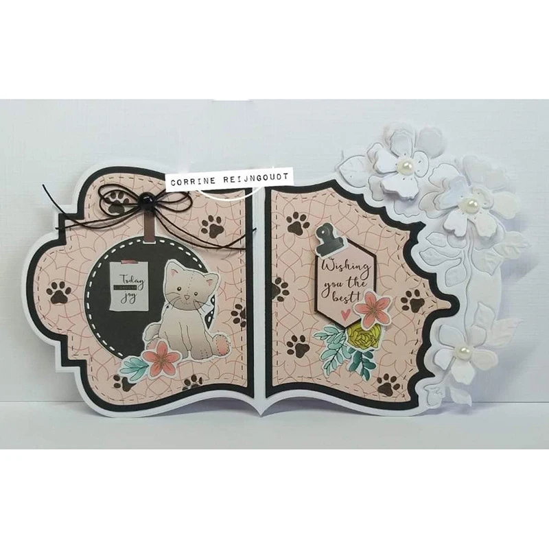 

Рамка для страниц вырезанные штампы «сделай сам» фотобумага для скрапбукинга металлические штампы для изготовления открыток вырезанные ш...