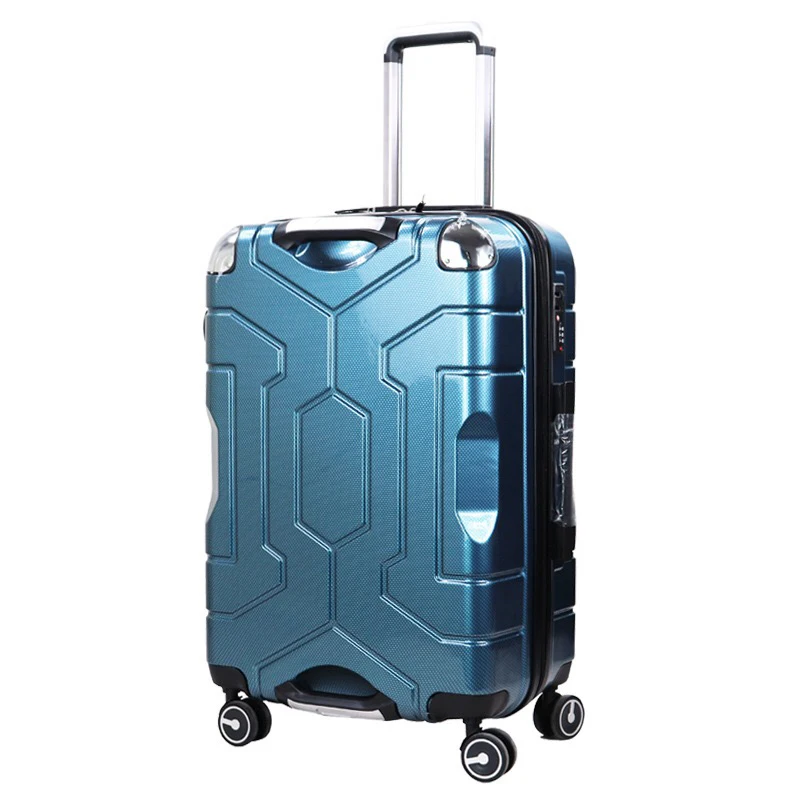 New super stylish travel Luggage luxury carry on trolley suitcase with wheels 20/24 inch Password Luggage fashion Boarding Case