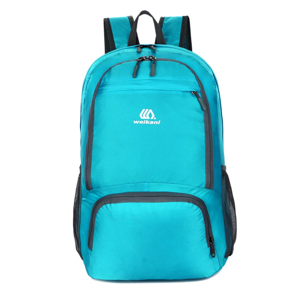 30L легкий складной водонепроницаемый нейлоновый женский мужской рюкзак для