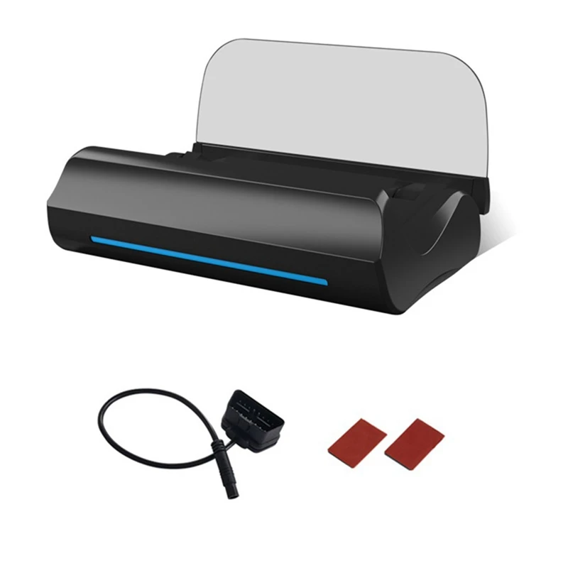 

Проектор скорости лобового стекла автомобиля HUD L5, GPS-датчик скорости, км/ч миль/ч, совместим со всеми автомобилями