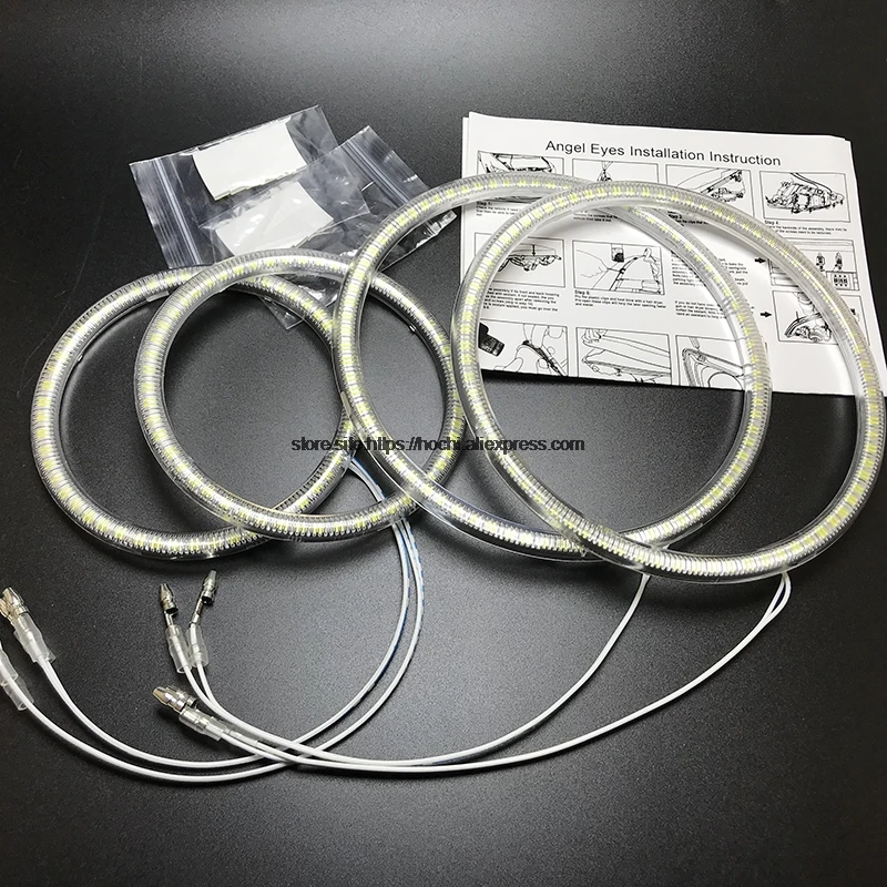 HochiTech для Volkswagen VW golf 4 1998 2004 ультра яркий SMD белый светодиодный ангельские глазки 12
