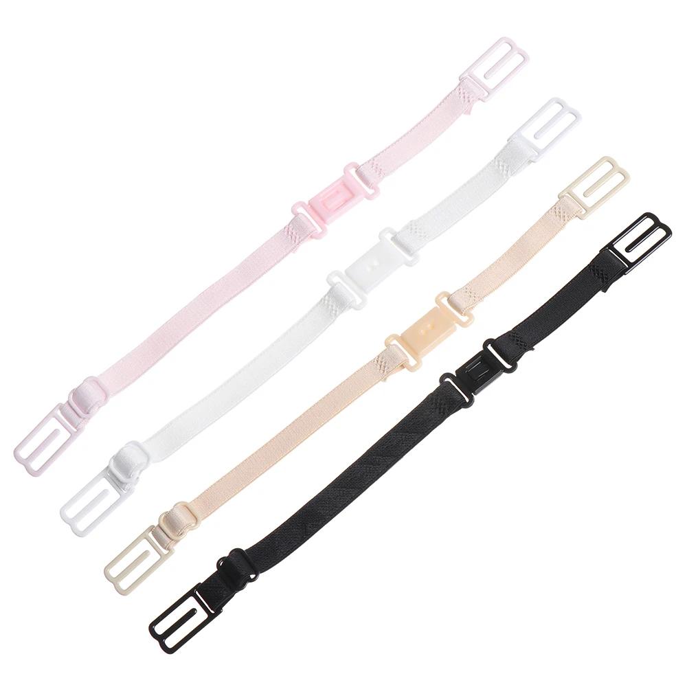 Female Skid-proof Buckle Shoulder Straps Women Non Slip Elastic Adjustable Band Bra Strap Holder Racer Back Clip | Женская одежда